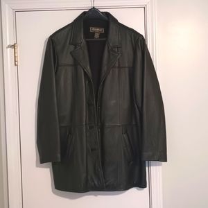 Eddie Bauer Authentic Leather Jacket Tall XL